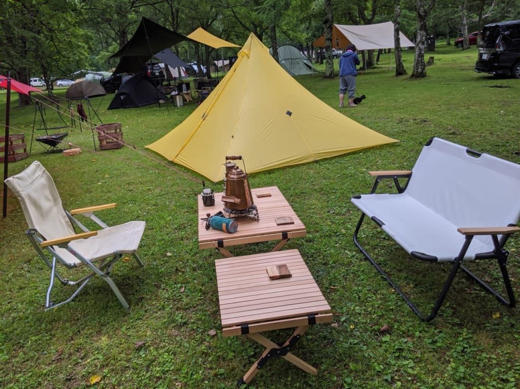 キャンプ用品　イメージ