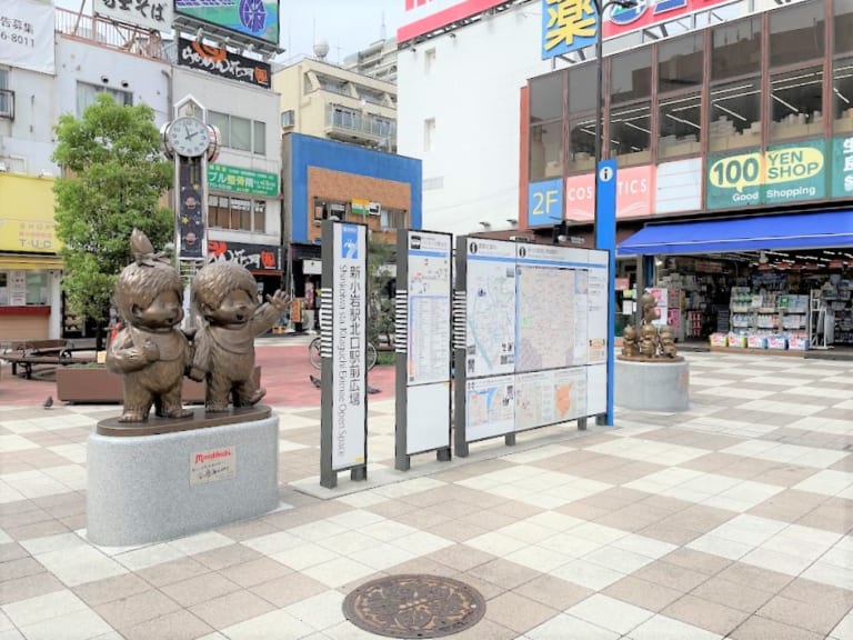 モンチッチ像が設置されてから初めての夏祭り