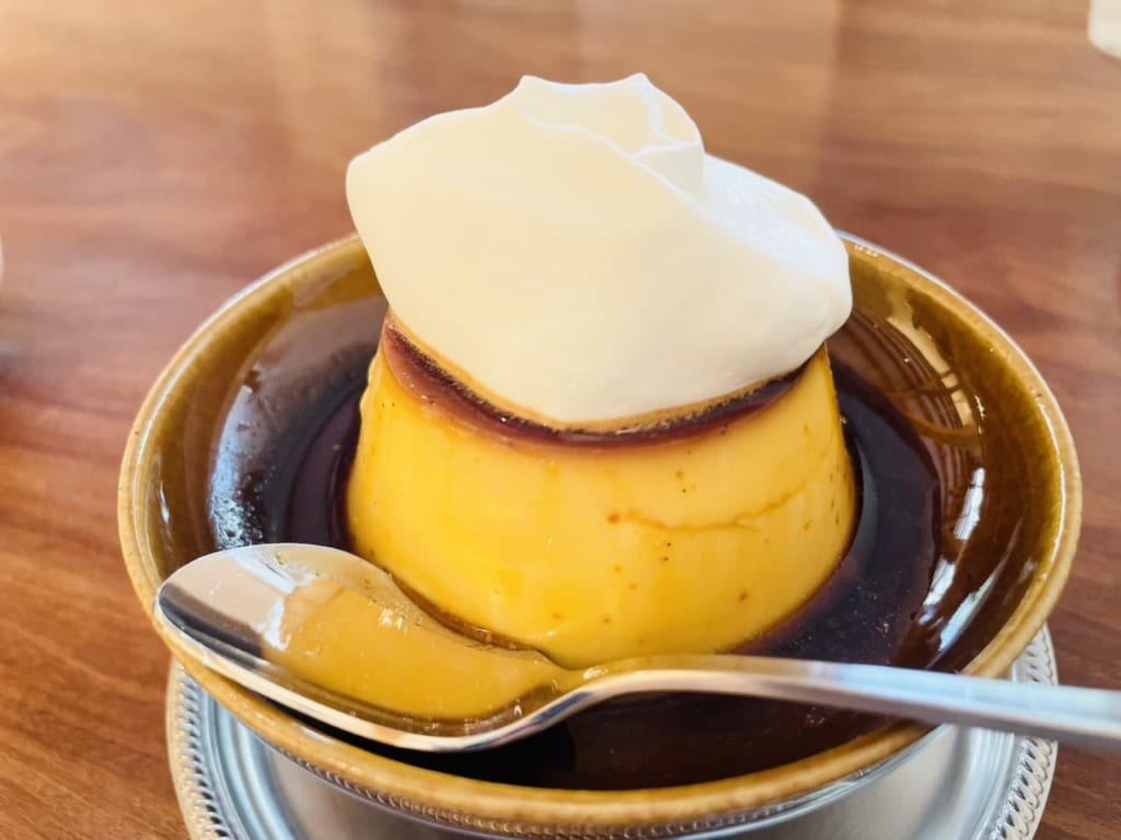 しっかり固めの手作りプリン