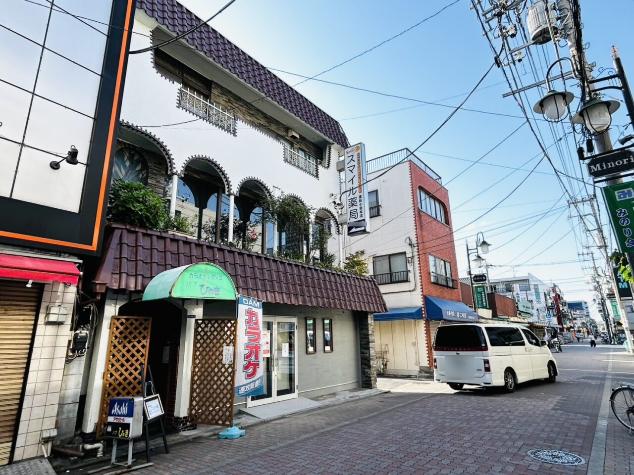新小岩「みのり商店会」の一画