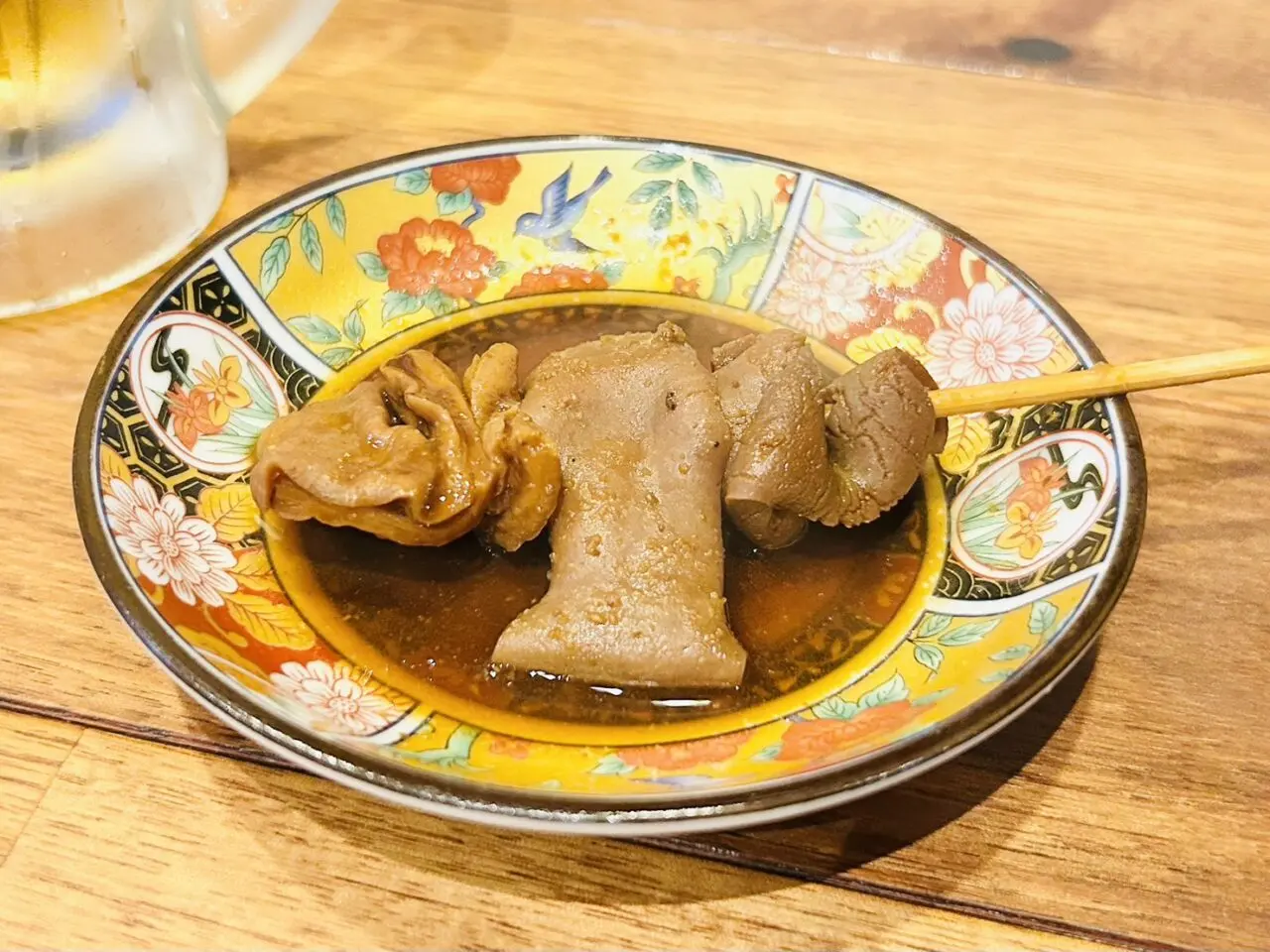 看板メニュー「煮込み串」